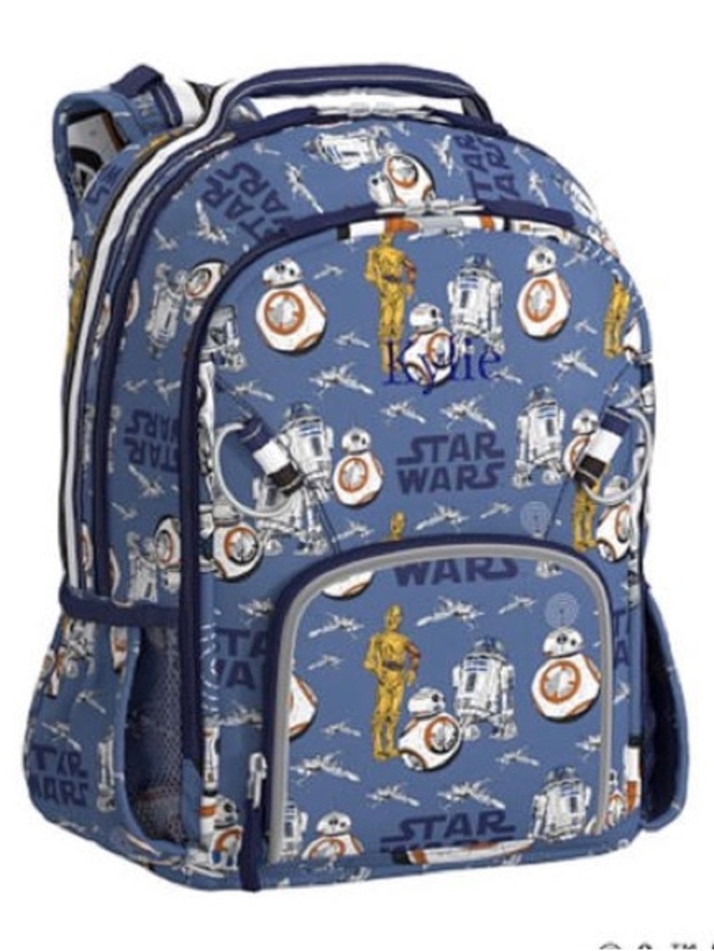 Pottery Barn Kids Star Wars droid backpack  large